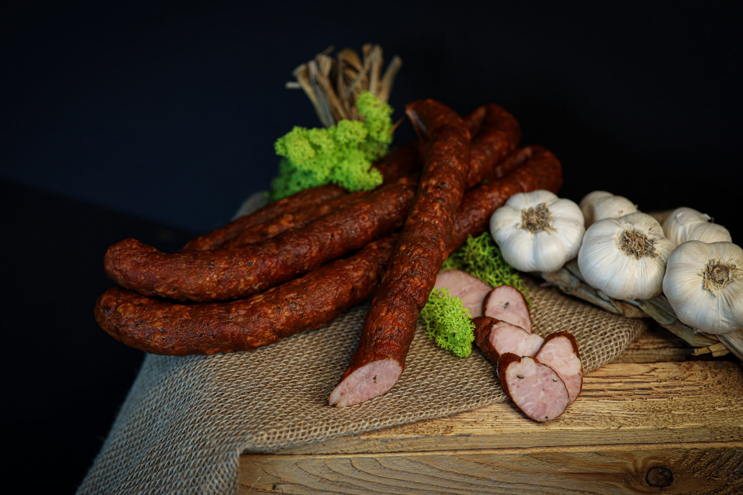 Kiełbasa z szynki pieczona — WITMAS